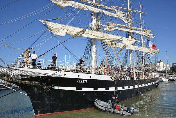 La barque du Belem